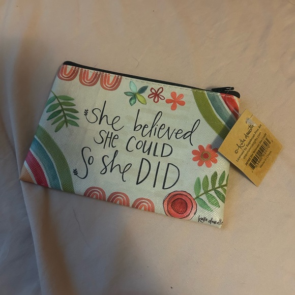 Inspirational Multicolor Pouch NWT - Picture 1 of 1